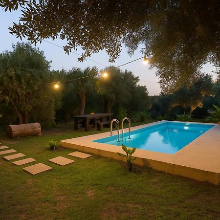 Sofiana'S Garden Retreat With Private Pool Apartment Dhrapanias Exterior photo