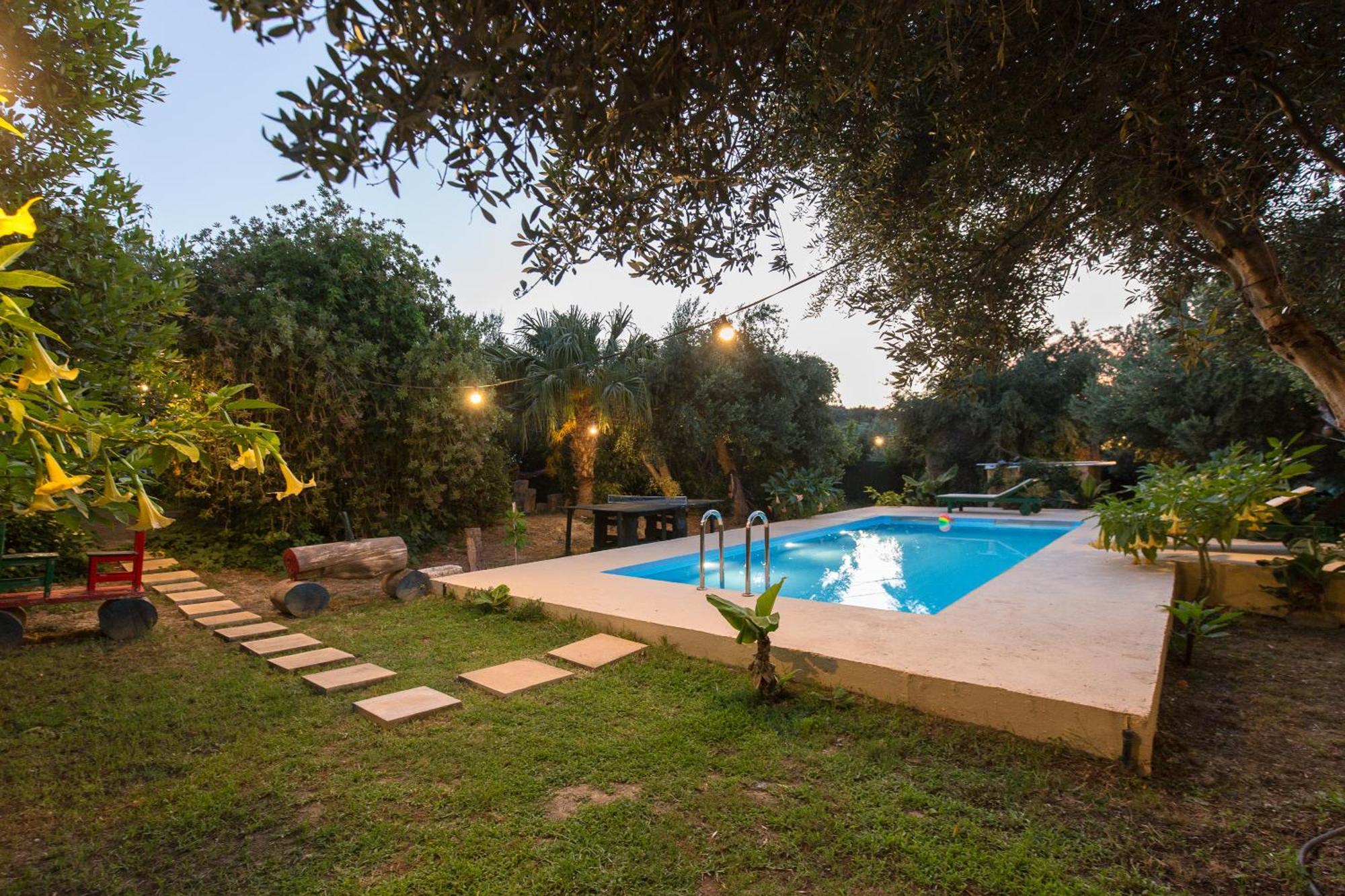Sofiana'S Garden Retreat With Private Pool Apartment Dhrapanias Exterior photo