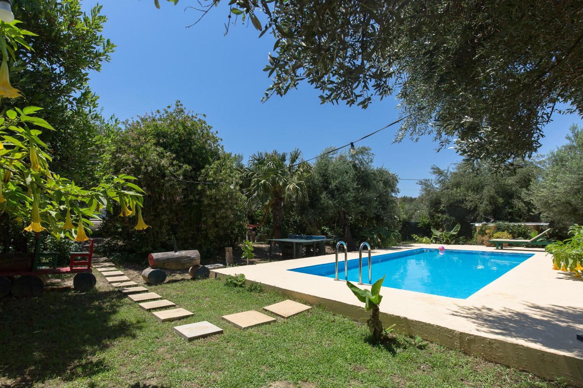 Sofiana'S Garden Retreat With Private Pool Apartment Dhrapanias Exterior photo