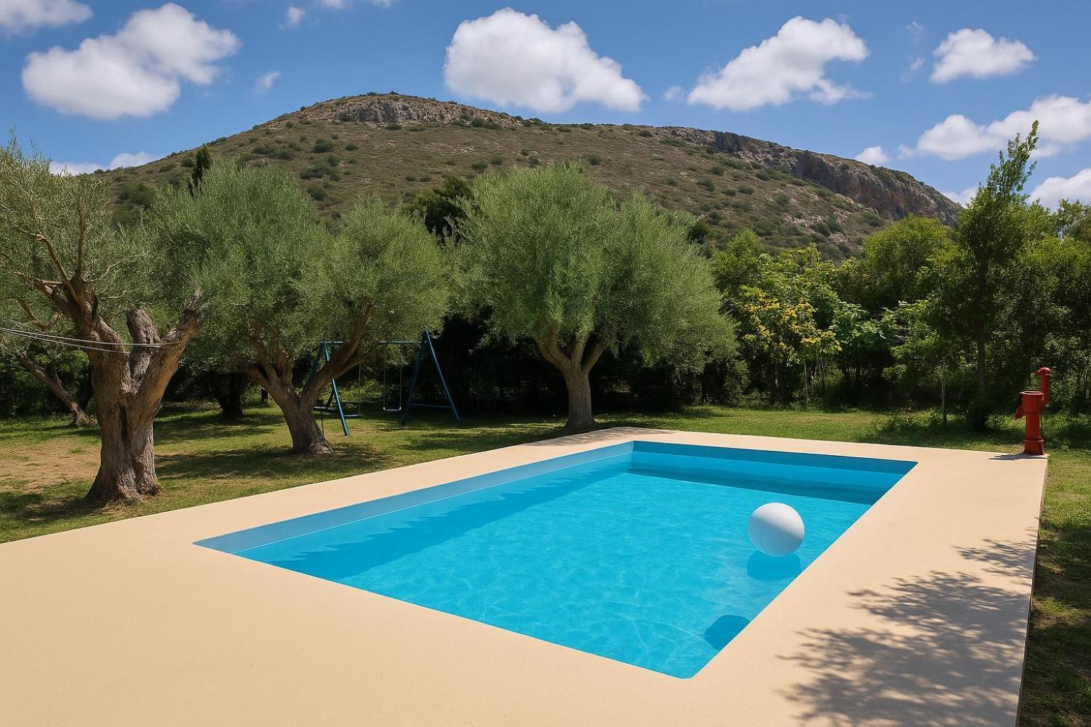 Sofiana'S Garden Retreat With Private Pool Apartment Dhrapanias Exterior photo